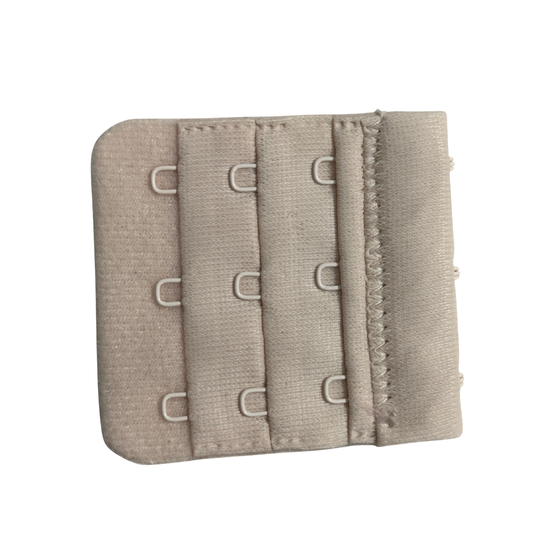 Bra extender hook close up
