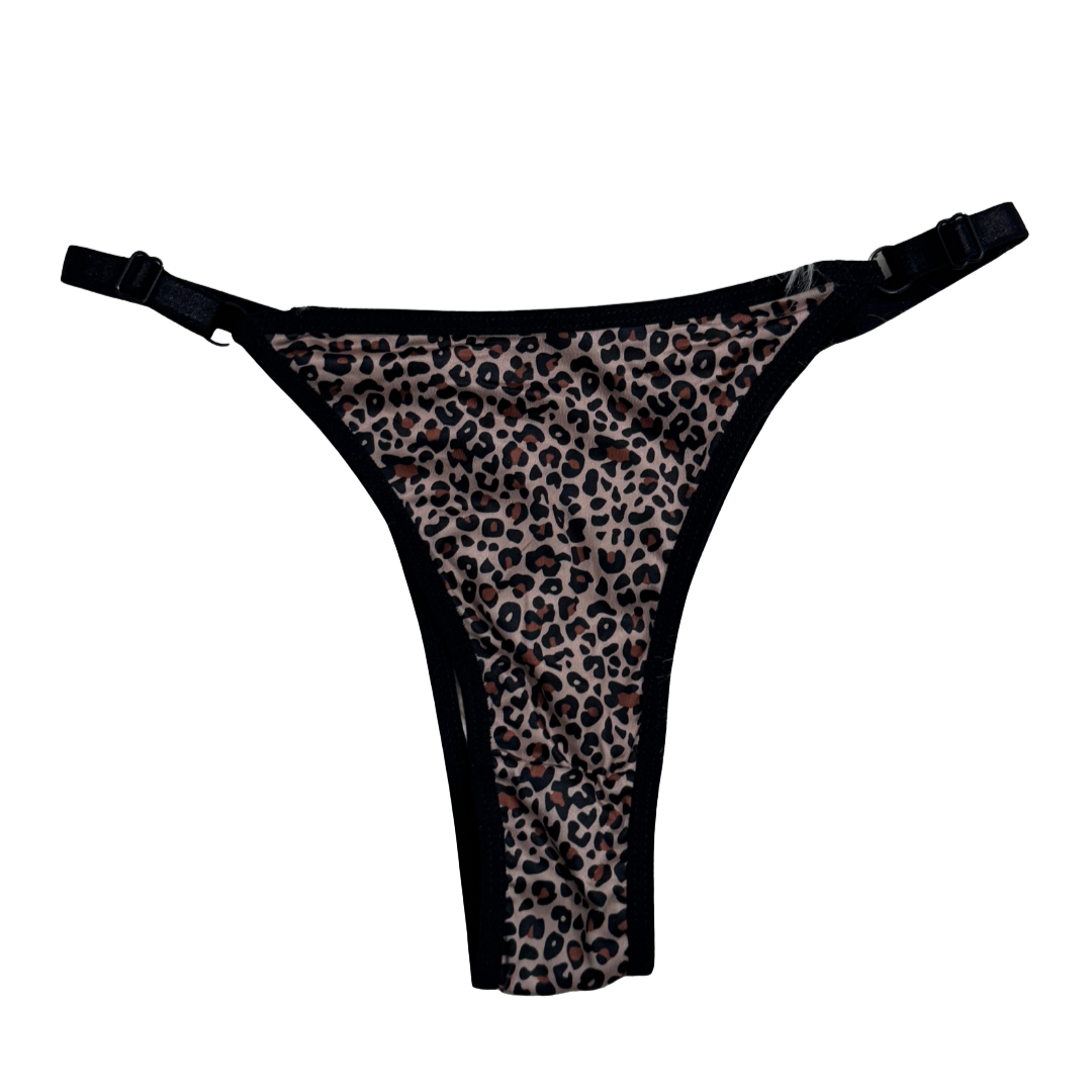 Leopard Print Push-Up Bra & Panty Set