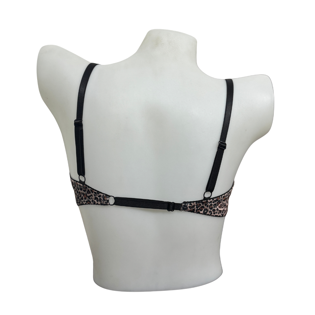 Leopard Print Push-Up Bra & Panty Set
