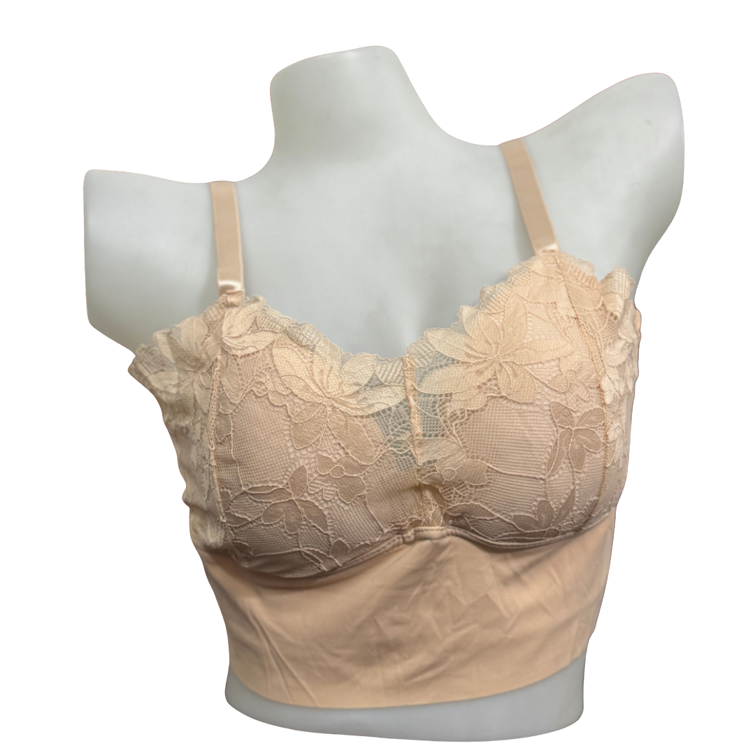 Floral Lace Design Bra