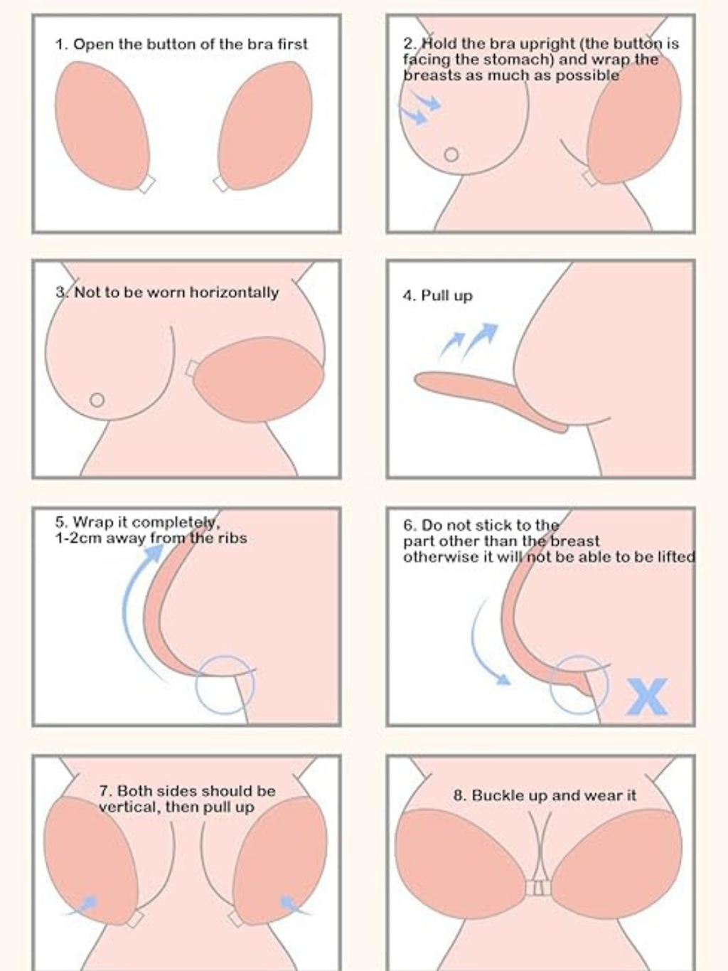 NaturalBra Sticky Self-Adhesive Bra – Seamless Invisible Lift