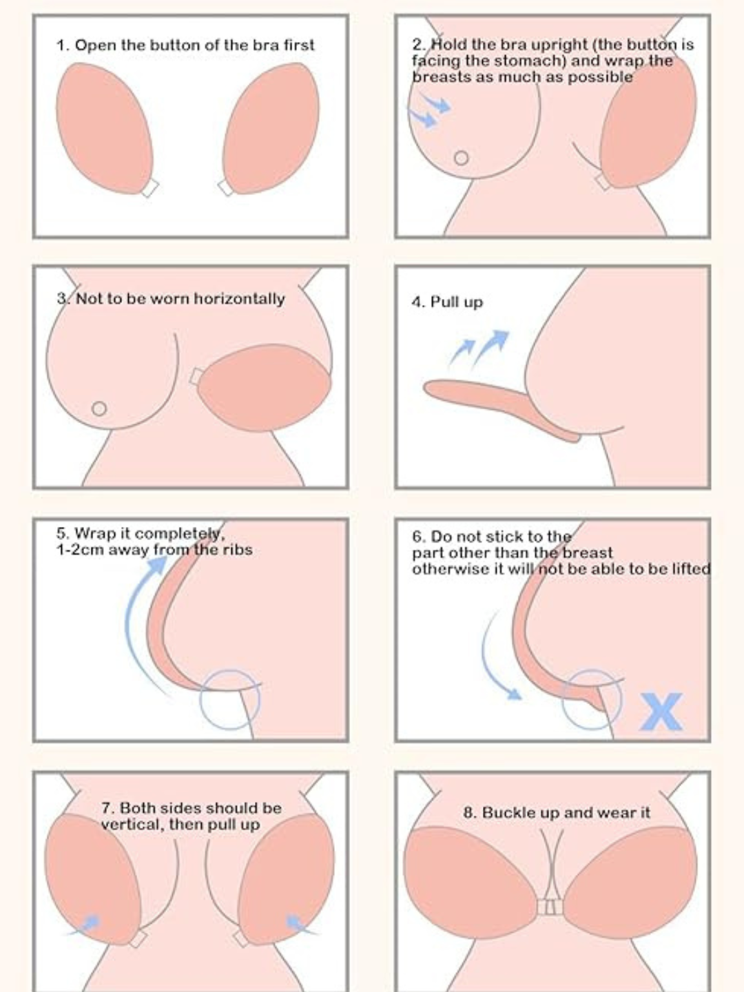 NaturalBra Sticky Self-Adhesive Bra – Seamless Invisible Lift