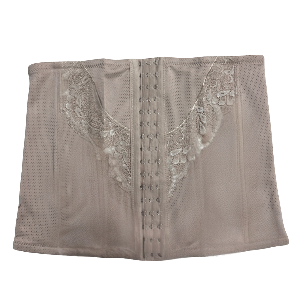 Floral Lace Waist Shaper – Skin Tone | Tummy Control & Shaping Support