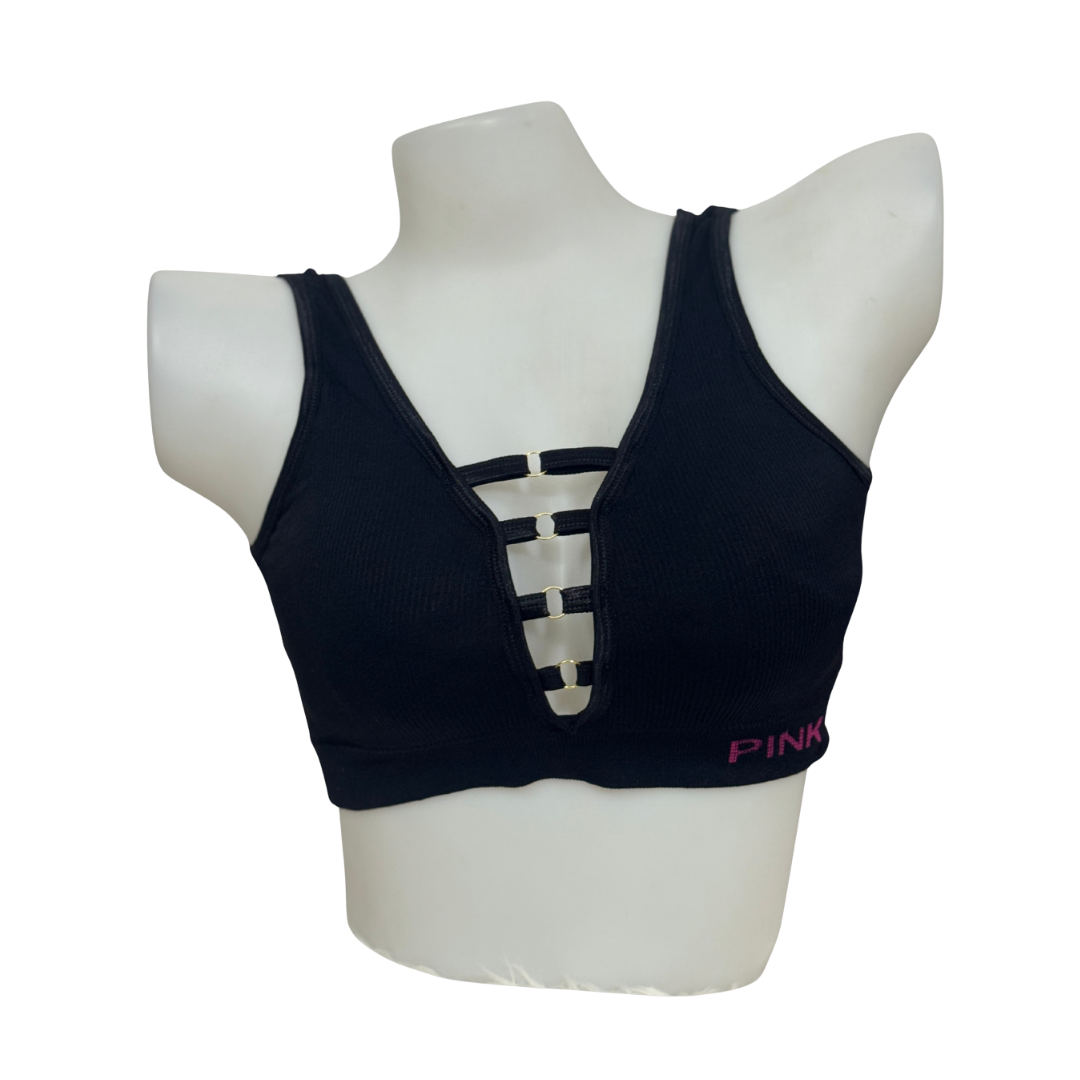 Active Casual Sports Bra & Brief Set