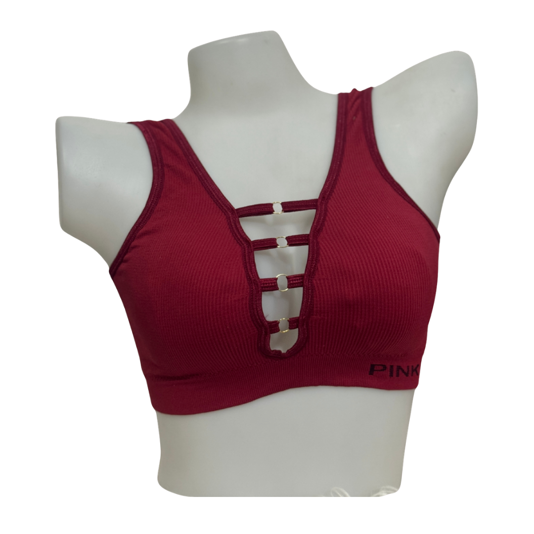 Active Casual Sports Bra & Brief Set