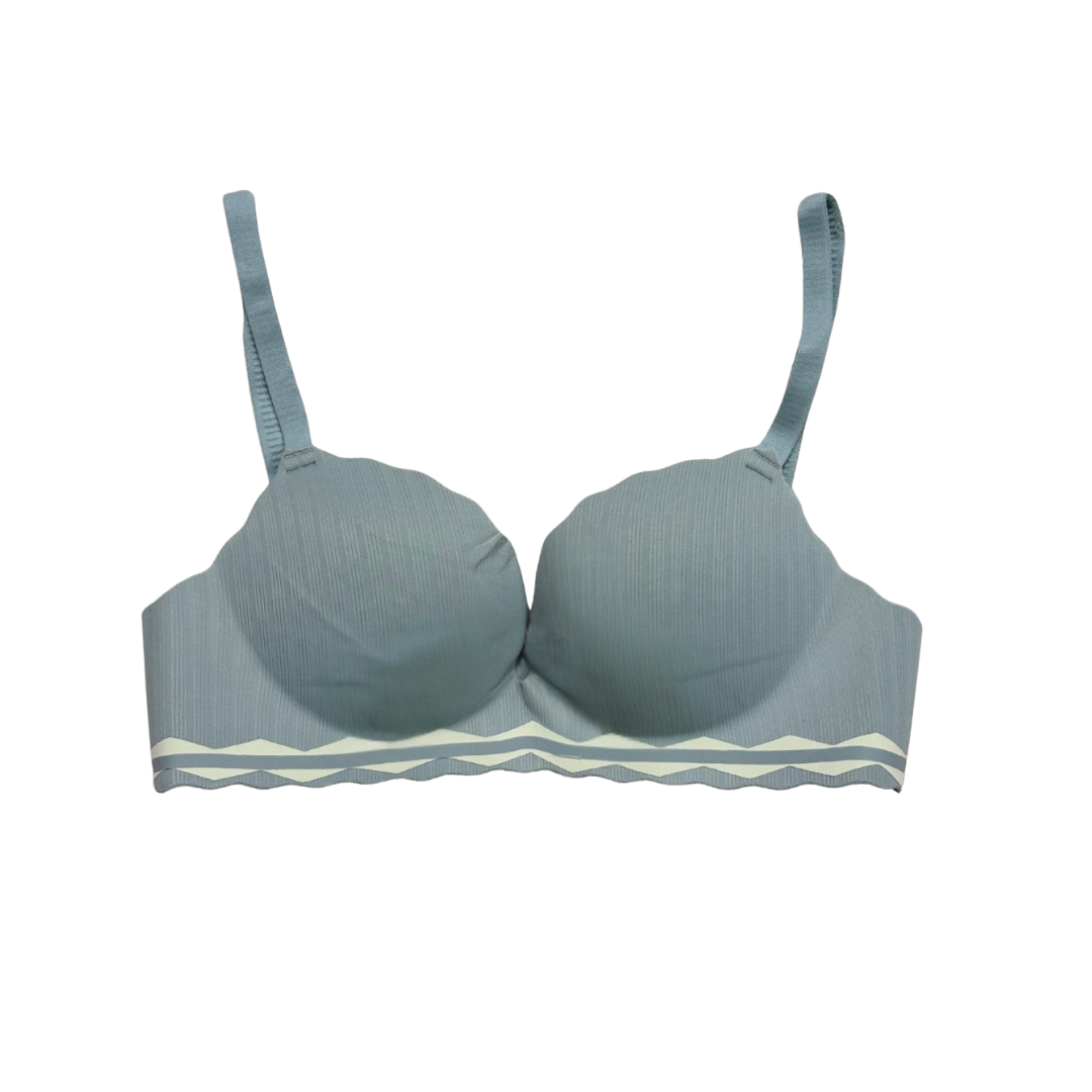 Anti-Gravity Seamless Double-Padded Non-Wired Push-Up Bra