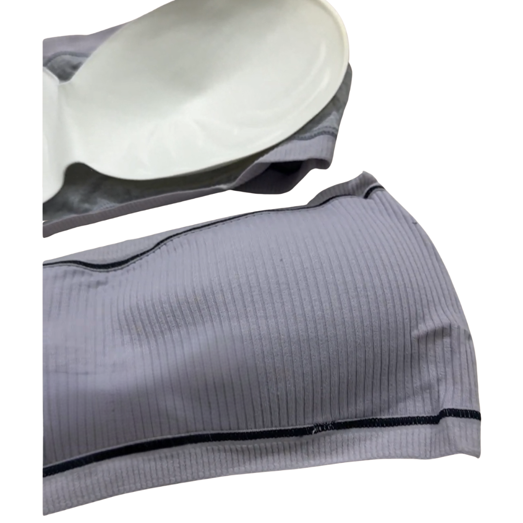 Seamless Strapless Push-Up Bandeau Bra