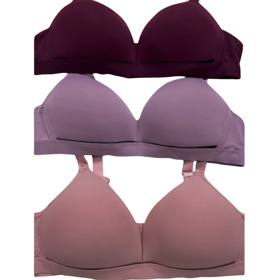Non-Wired Padded Push-Up Bra – Everyday Lift & Comfort