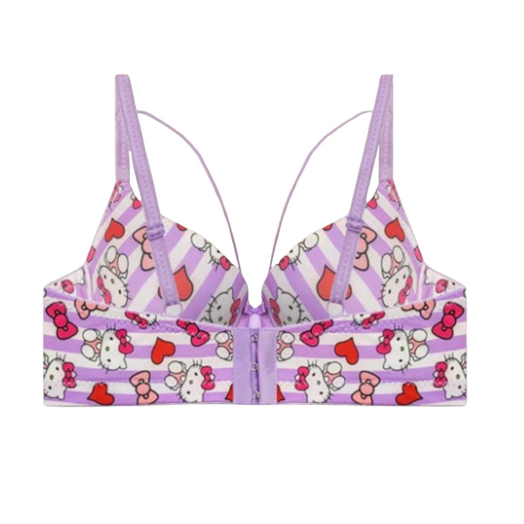 Hello Kitty Push-Up Wired Bra – Cute Support with Perfect Lift