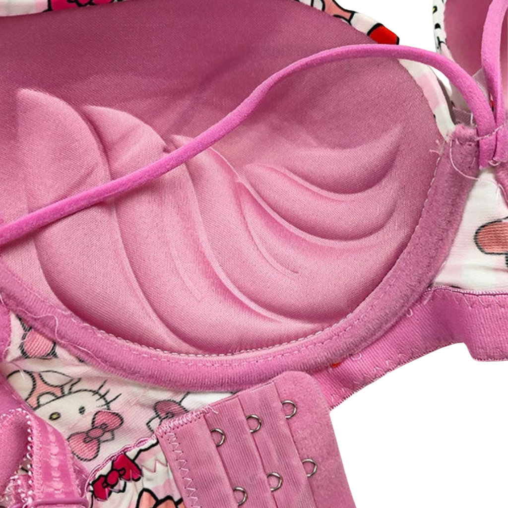 Hello Kitty Push-Up Wired Bra – Cute Support with Perfect Lift