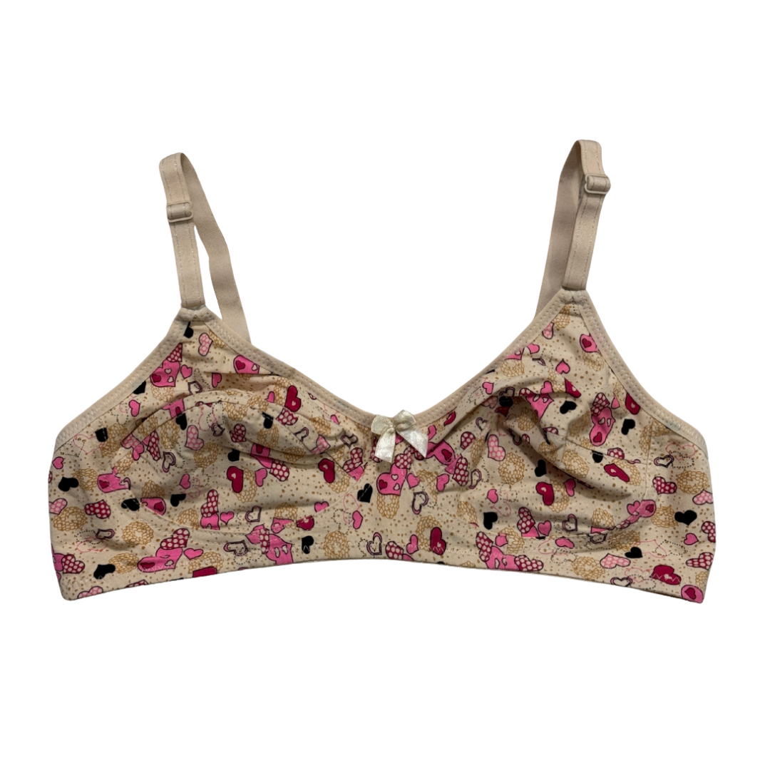 Soft Mix Fabric Non-Wired Non-Padded Bra – Everyday Comfort Fit