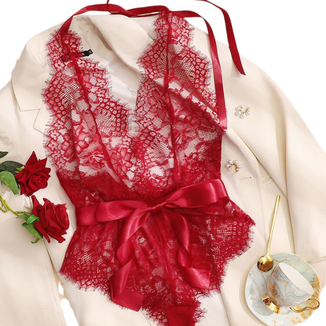 Rouge Allure Lace Trim Slip