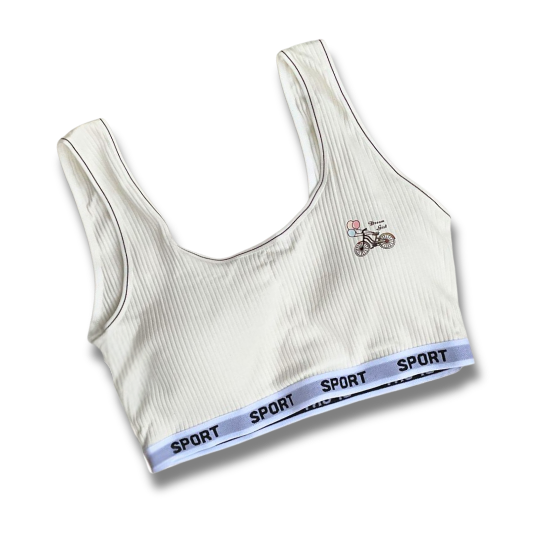 Soft Training Bra for Teens – Stretchable Comfortable Everyday Bra