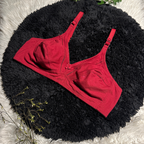 Non-Padded Mesh Bra for Women