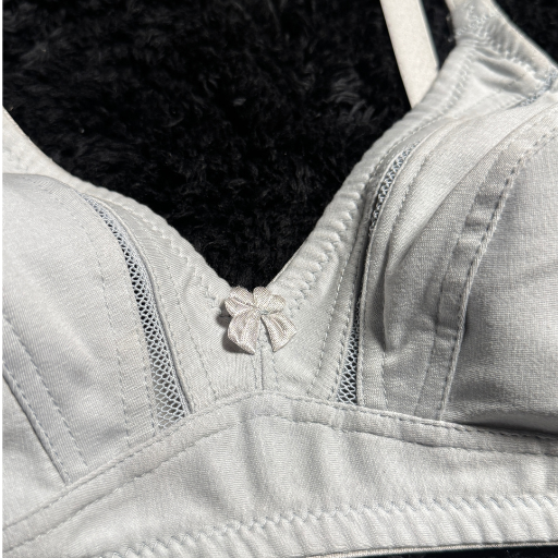 Non-Padded Mesh Bra for Women
