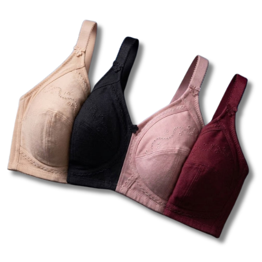 Pure Cotton Comfort Bra for Women