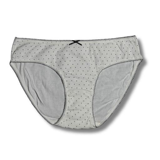 Leak-Proof Cotton Underwear for Women – Dotted Print Summer Brief