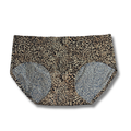 Leak-Proof Cheetah Print Cotton Underwear for Women