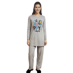 Winter Wear Pajama Suit – Grey