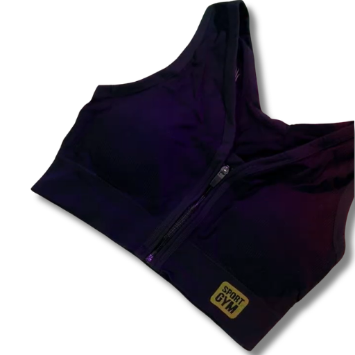 Front Zip Sports Bra for Women