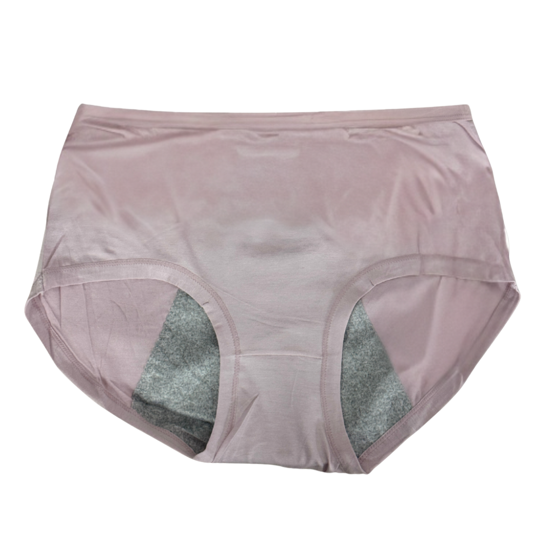 Double layered leak-proof period underwear in pink