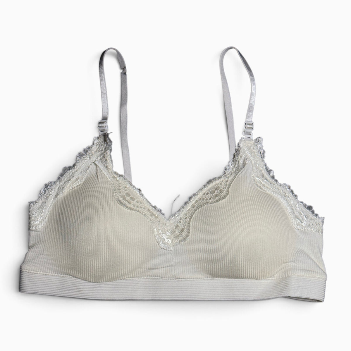 Longline Lace Detail Removable Padded T-Shirt Bra – Seamless Comfort Bra