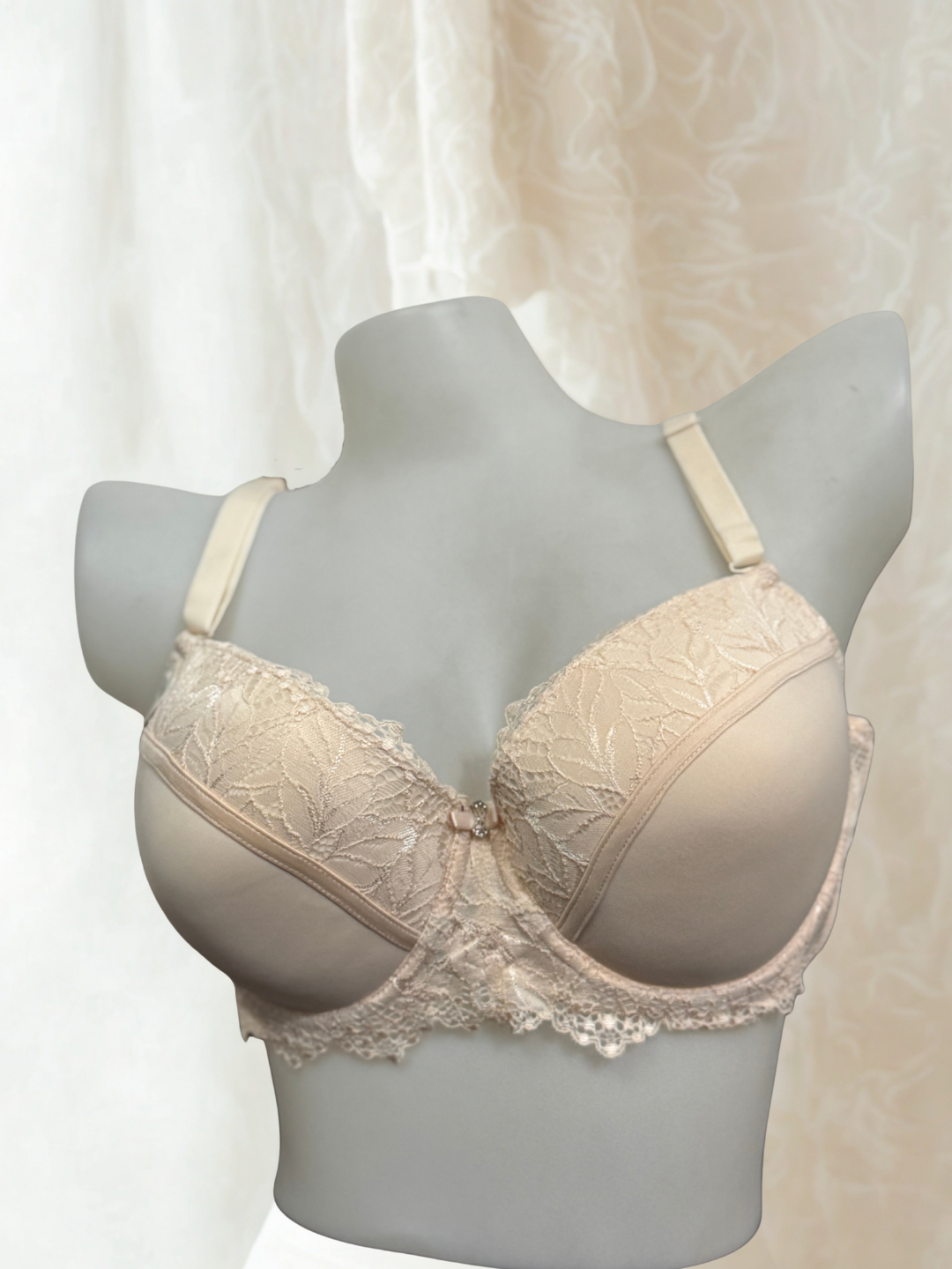 Lace Padded Bra - Image 3
