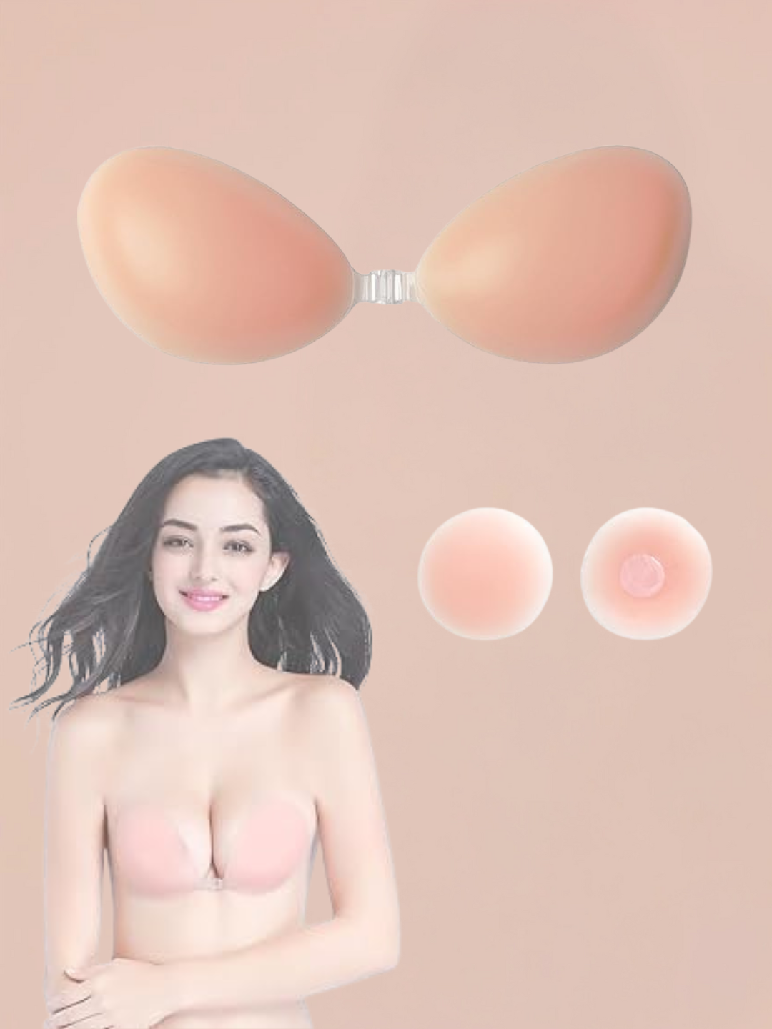 NaturalBra Sticky Self-Adhesive Bra – Seamless Invisible Lift