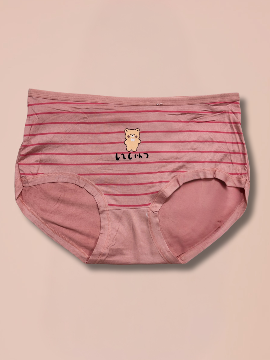 Cute Bear Print Cotton Panties - Image 4