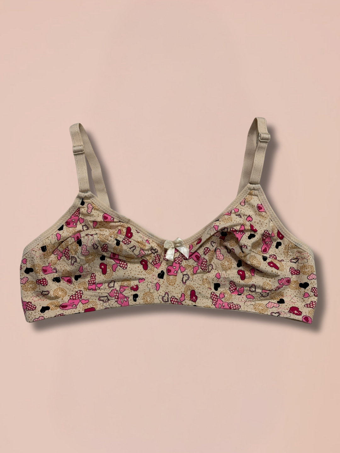 Soft Mix Fabric Non-Wired Non-Padded Bra – Everyday Comfort Fit